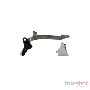 Timney - Glock Gen 3/4, Medium Frame (9mm & 40 S&W), Silver Safety Blade & Sear - 3 lb Pull - Trigger