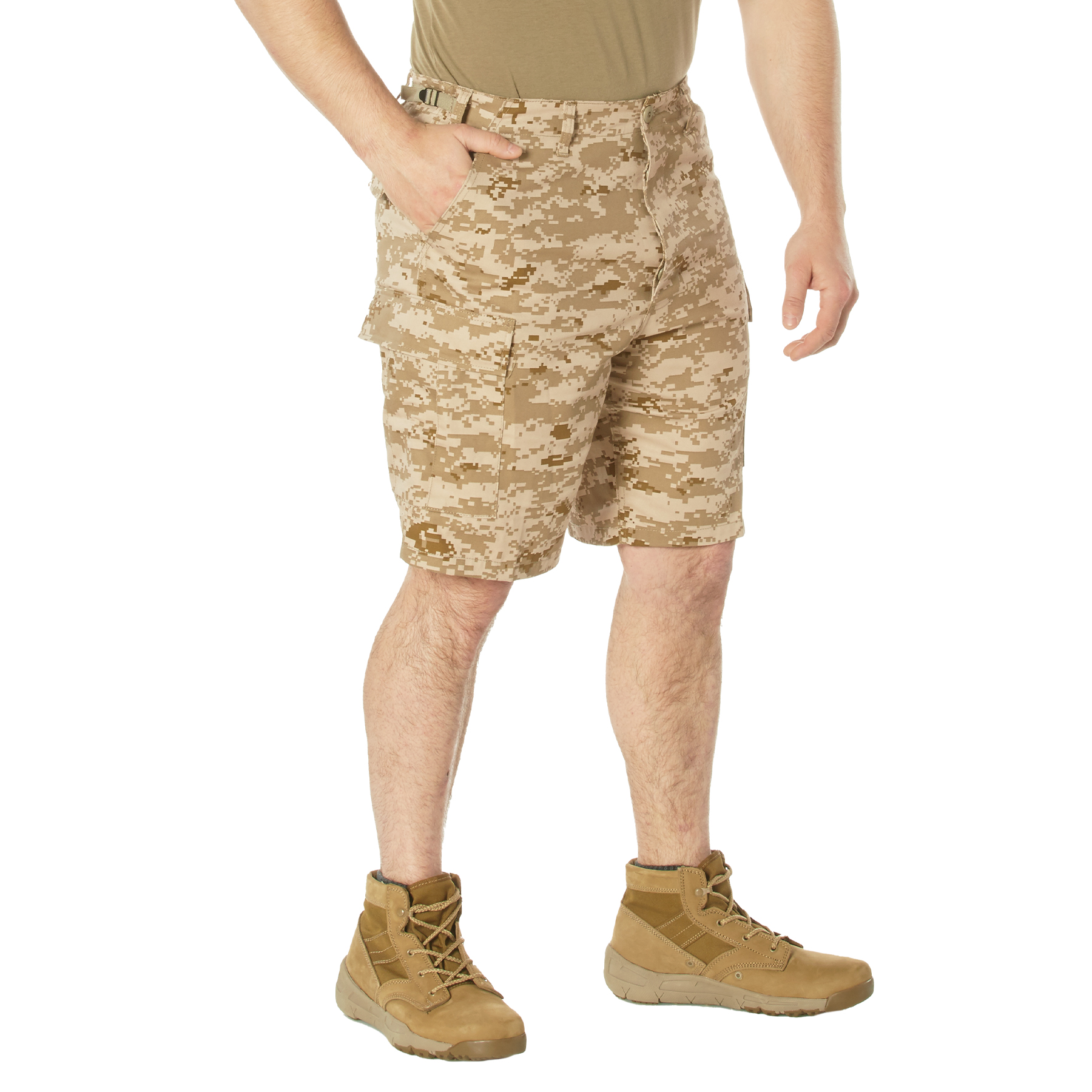 Rothco Digital Camo Bdu Shorts - Desert Digital Camo, Large