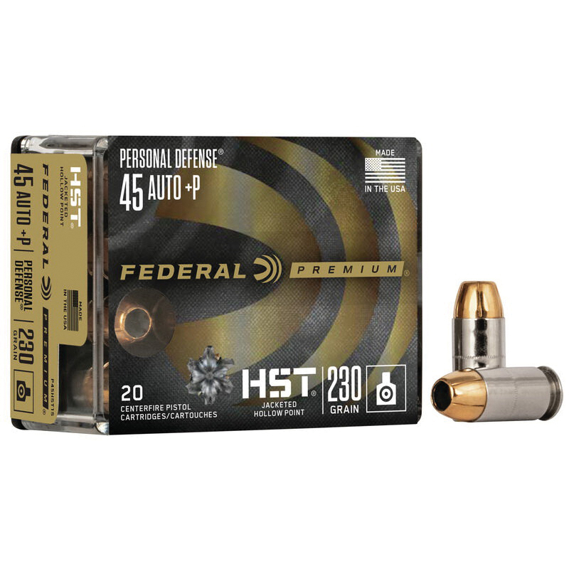 FED PRM HST 45ACP+P 230GR JHP 20/200 - No Credit Card Fees - Low, flat rate shipping