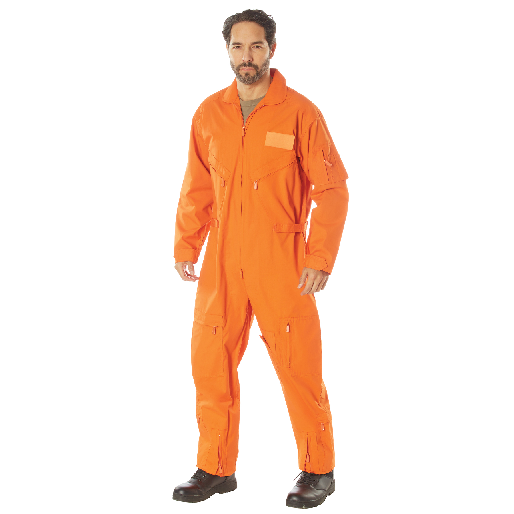 Rothco Flightsuit - Orange, Large
