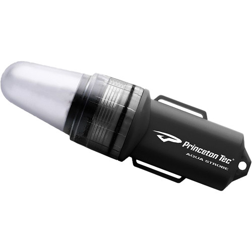 Princeton Tec Aqua Strobe Flashlight, Black - AS-LED-BK