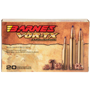 Barnes Bullets 21538 VOR-TX Rifle  300 Win Mag 180 gr Tipped TSX Boat Tail 20 Bx/ 10 Cs