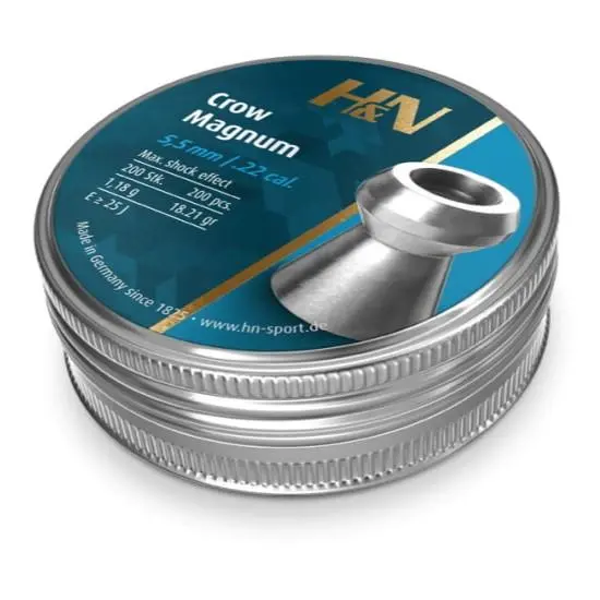 H Crow Magnum Pellets .22 Cal 18.21 gr 200/ct