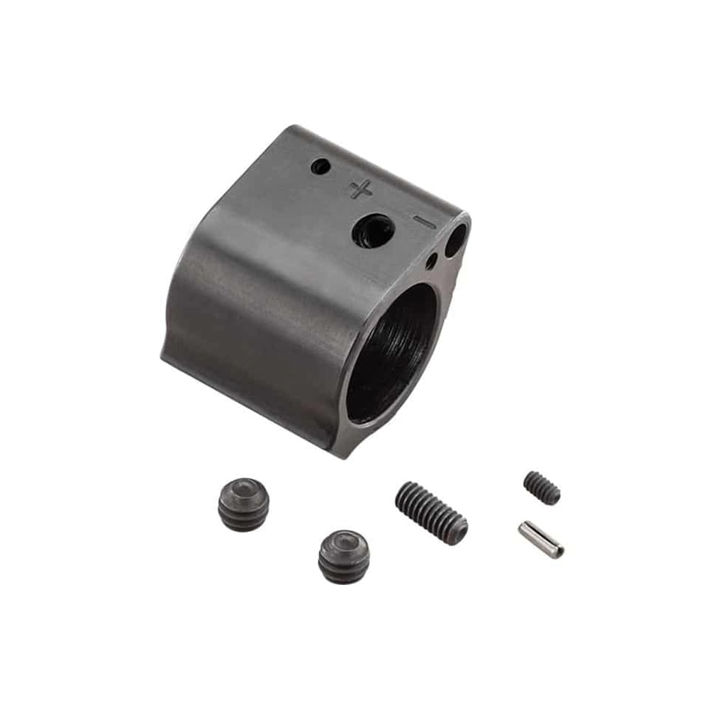 Luth-AR Adjustable Gas Block 0.75" x 1.04", Black