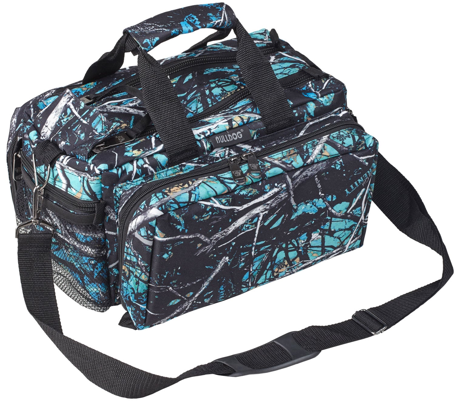 Bulldog Cases Deluxe Tactical Range Bag w/ Strap, Muddy Girl Serenity Camo - BD910SRN