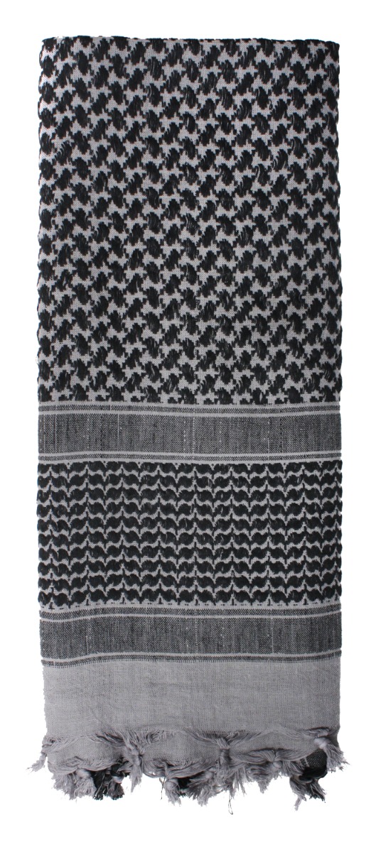Rothco Shemagh Tactical Desert Keffiyeh Scarf - Grey