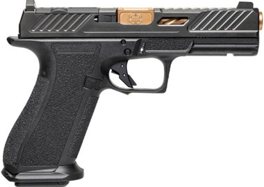 SHADOW SYSTEMS DR920 Elite 9mm 4.5" 10rd Optic Ready Pistol w/ Night Sights & DLC Spiral Barrel