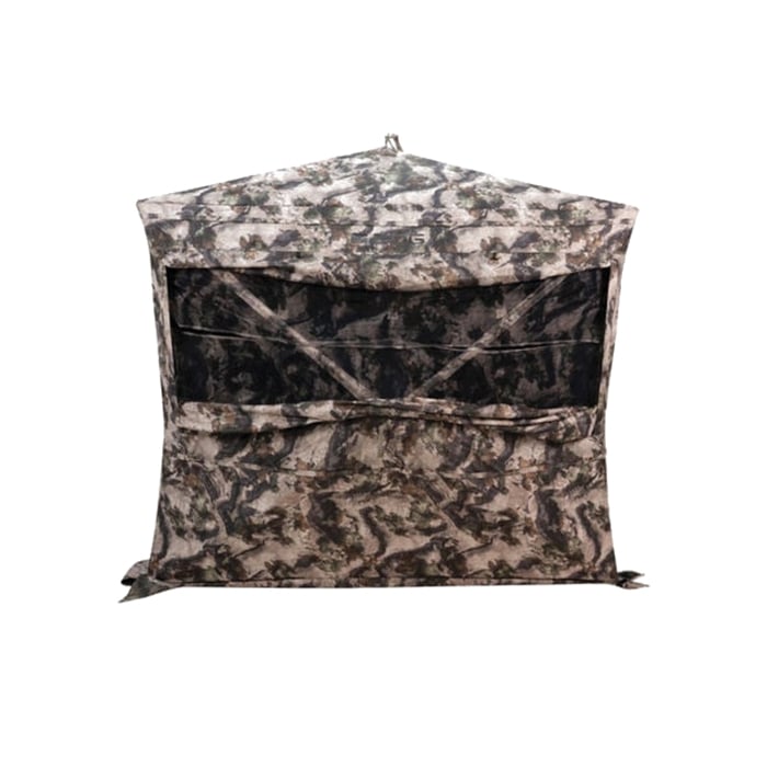 BOG Grave Digger 83" x 83" x 73" Ground Blind, Mossy Oak Terra Camouflage