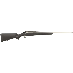Tikka JRTXB35222MT T3 Lite Full Size 7mm-08 Rem 3+1 22.40 Stainless Threaded Barrel, Drilled & Tapped Stainless Steel Receiver, Fixed Black Synthetic Stock, Right Hand