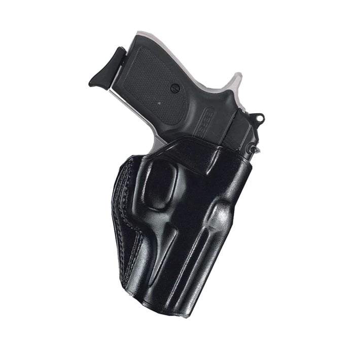Galco Stinger Ruger LCP OWB Holster Right Steerhide Leather, Black