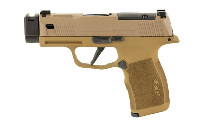 SIG P365X 9mm 3.7" 12RD Pistol Black/Tan