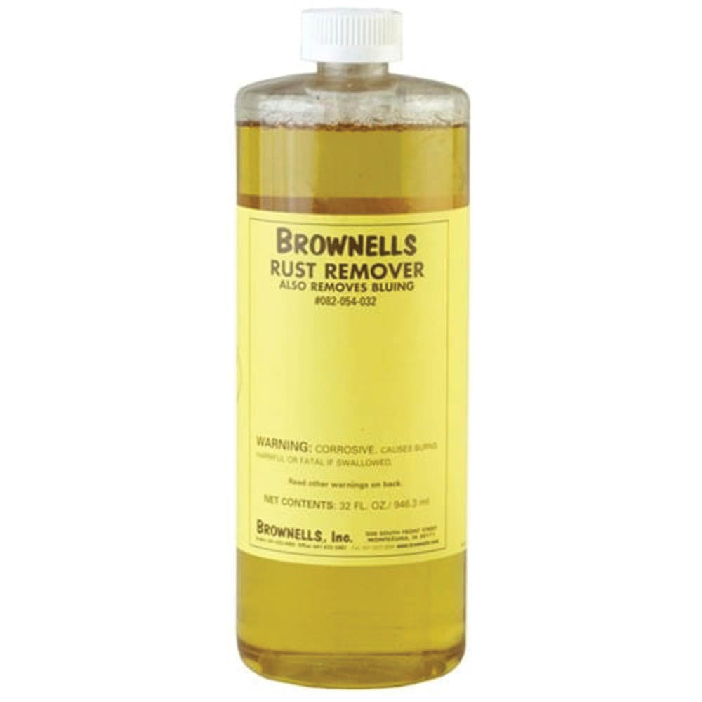 Brownells Rust and Blue Remover, 1 qt