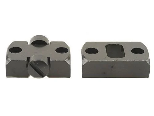Weaver 2-Piece Grand Slam Steel Dovetail Scope Base - CVA Round Receiver Black