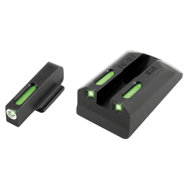 TruGlo Brite-Site TFX Front/Rear 3-Dot Day/Night Sight Set for Ruger SR9/SR40/SR45 Pistols - TG13RS1A