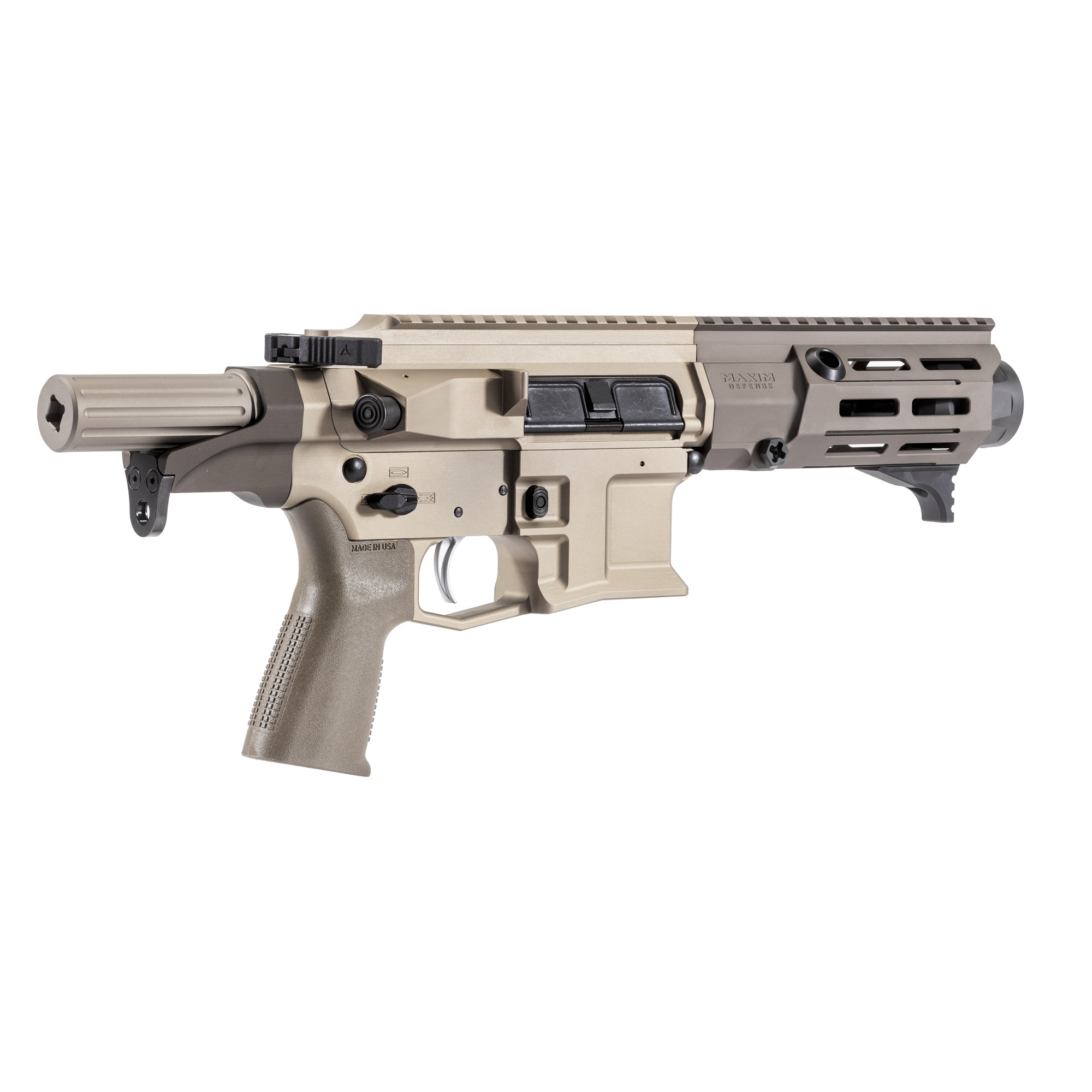 Maxim Defense PDX 505-SPS 5.56x45mm 5.5" 20rd AR Pistol, Flat Dark Earth - MXM50802