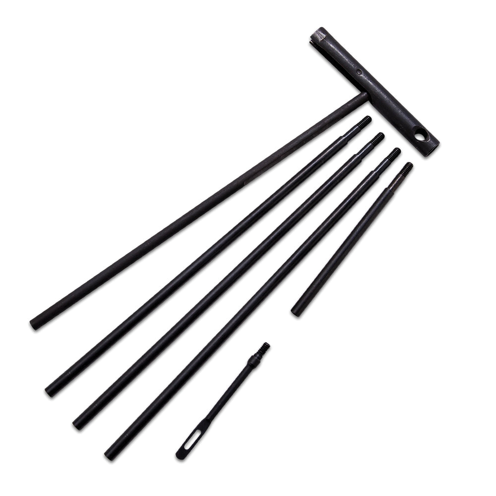 KleenBore .22 Cal/.45 Cal #8-36 Male x #8-32 Female 30" Universal Handgun/Rifle Rod Set, Black