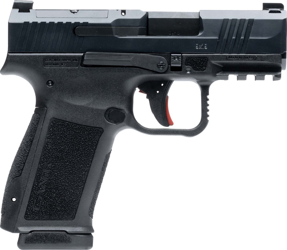 CANIK METE MC9L 9MM BLK 17+1 OPTICS READY SLIDE CUT