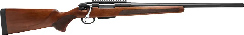 SAVAGE 334 350LEG 18" COMPACT - BLACK/WALNUT STOCK