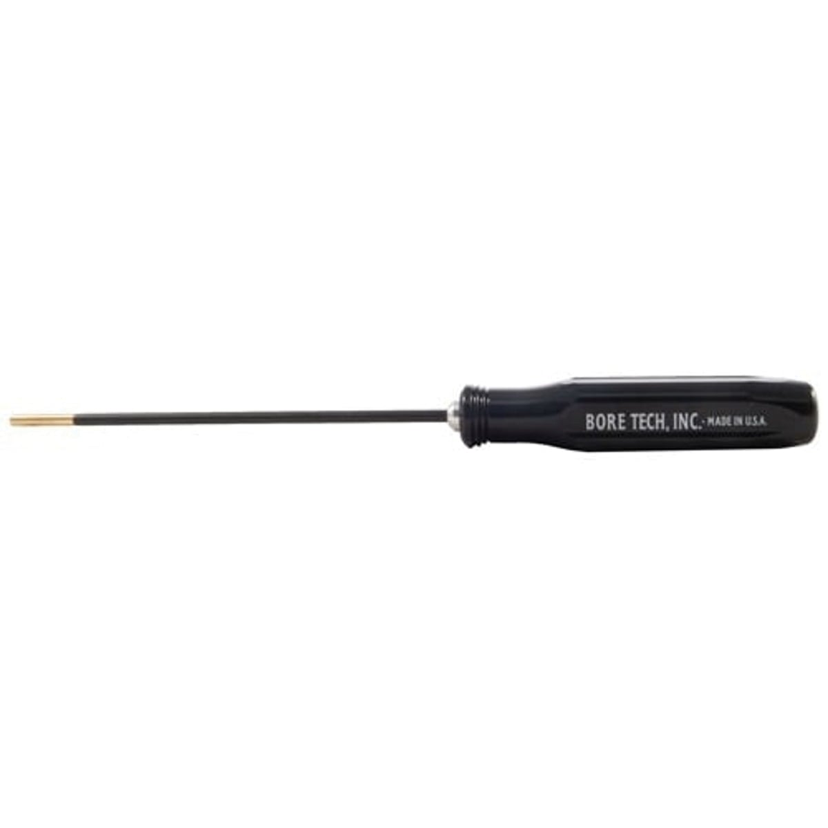 Bore Tech V-STIX #8-32 Female 0.20" x 6.50" .22 Rimfire/.45 Cal Rotating Handle Cleaning Rod, Black