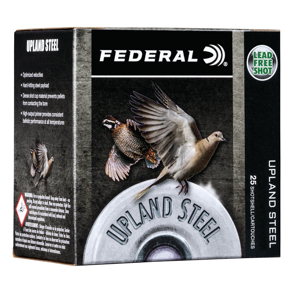 Federal Upland Steel .410 Gauge 2 3/4" 25 Rounds Ammunition - USH41075