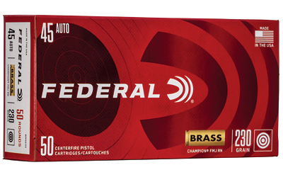 Federal Champion .45 ACP 230gr FMJ Ammunition - 50 Rounds
