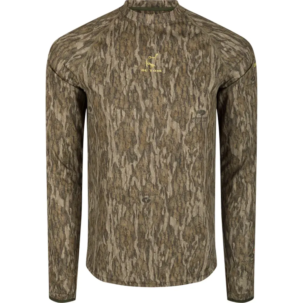 Drake Ol' Tom Mens Early Bird LS Performance Crew MO Bottomland 2XLarge