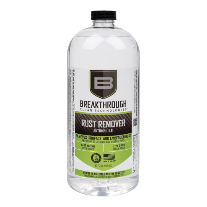 Breakthrough Clean 3.25" x 3.25" x 10" Rust Remover, 32 oz Bottle