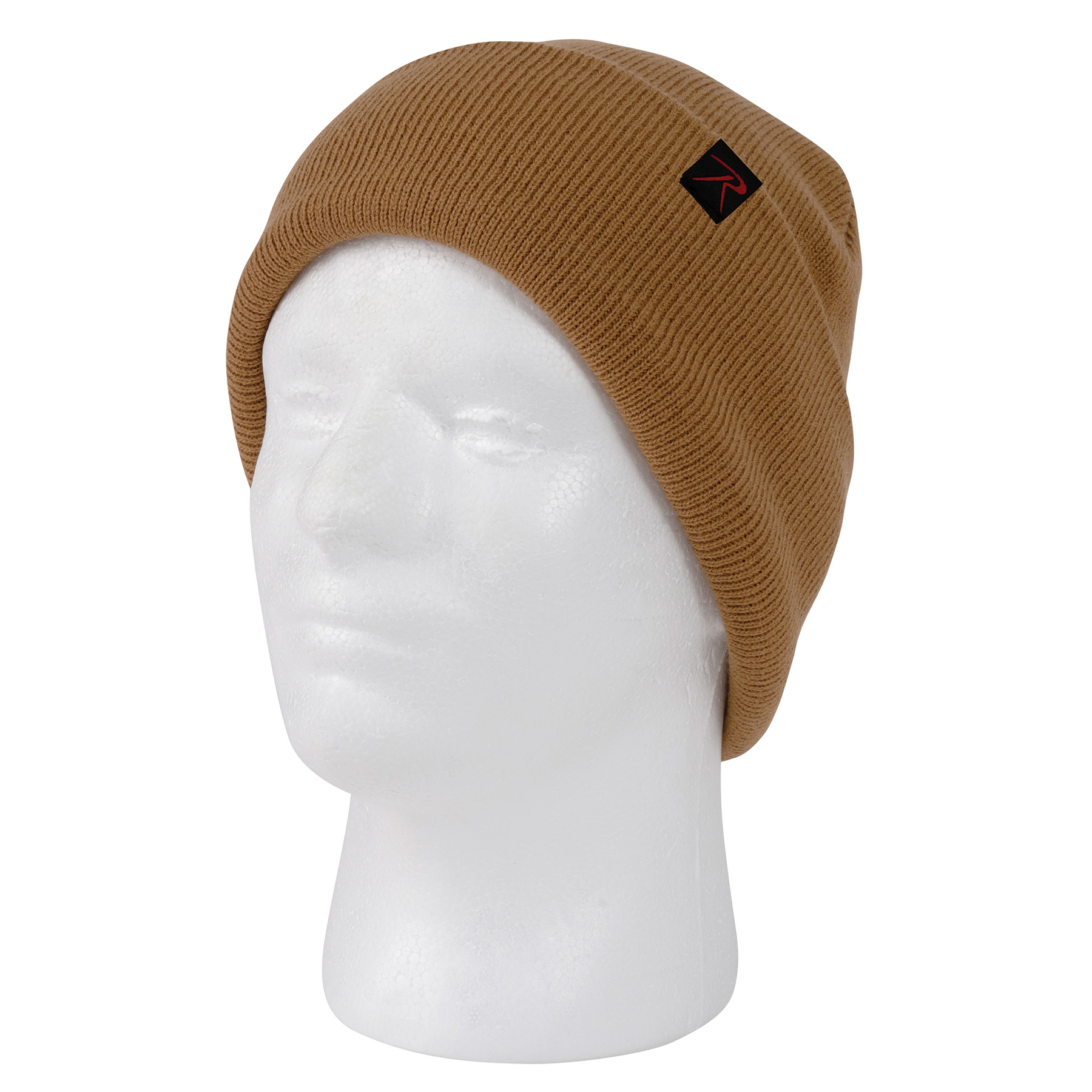 Rothco Deluxe Fine Knit Watch Cap - Work Brown