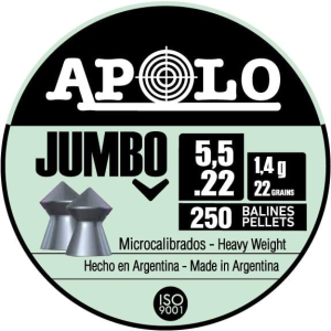 Hatsan-Usa Hatsan Apolo Jumbo Air Rifle Pellets 22 Cal 22 gr 250/ct