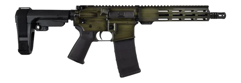 Shark Coast Tactical SCC07183GRNBW-P 5.56 NATO 10.5" AR Pistol