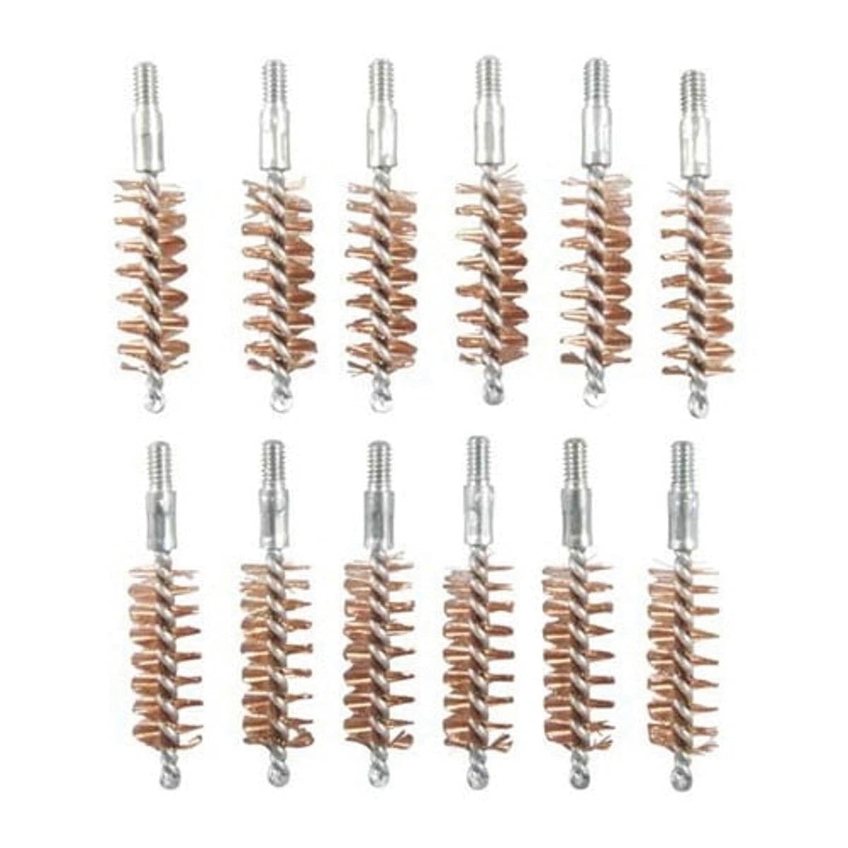 Brownells .40 Cal/10mm #8-32 Male Standard Line Bore Brush, Pack of 12
