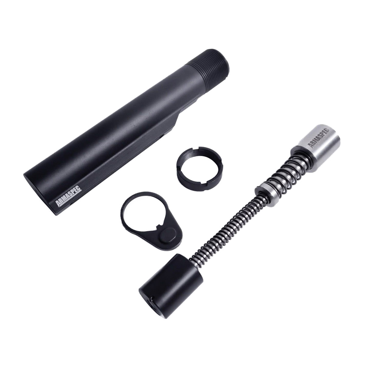Armaspec SRS Gen 4 Buffer-H Kit, Black - Heavy-Duty Buffer for Improved Recoil Control - ARM263-H