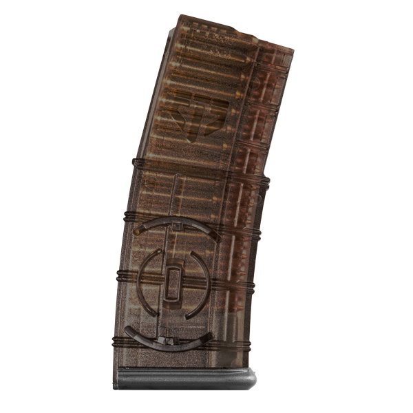ETS Gen2 AR-15 5.56 30rd Magazine w/ Coupler, Carbon Smoke - SMK-AR15-30CG2