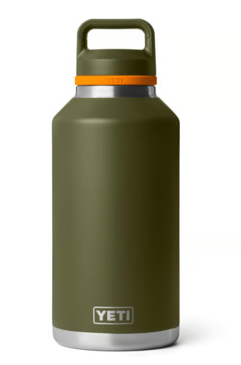 Yeti Rambler 64 oz Bottle w/Chug Cap, Olive/KCO - 21071508522