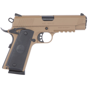 EAA Girsan MC1911C Commander 45 ACP 4.4" 8rd Pistol - FDE