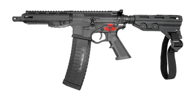 ATI Alpha MAXX 7.5" 5.56x45MM 60rd AR Pistol W/ Franklin Armory BFSIII Binary Trigger - ATIGAX5567ML60FA