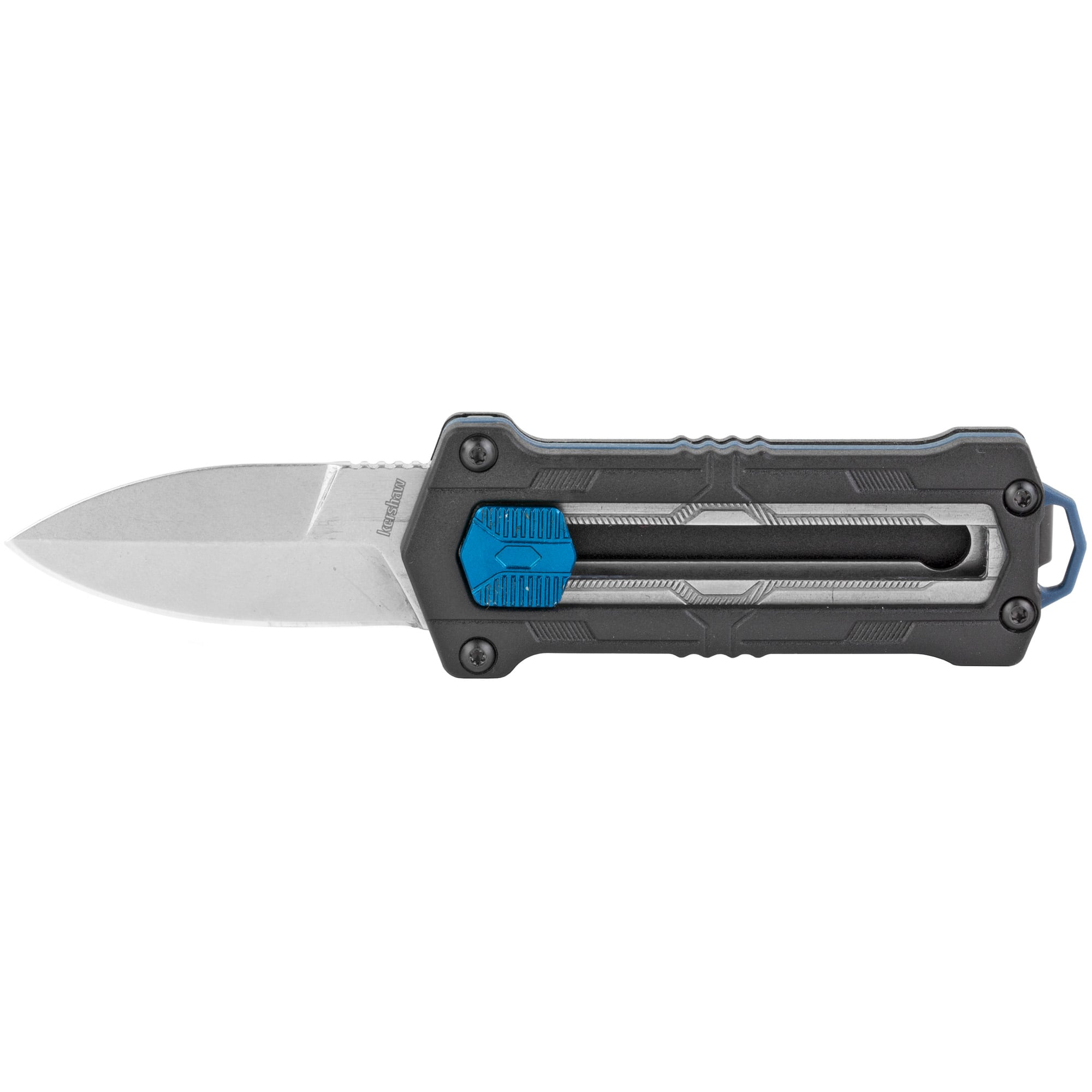 Kershaw Kapsule, Folding Knife, 1.9" Silver Blade, Black Handle