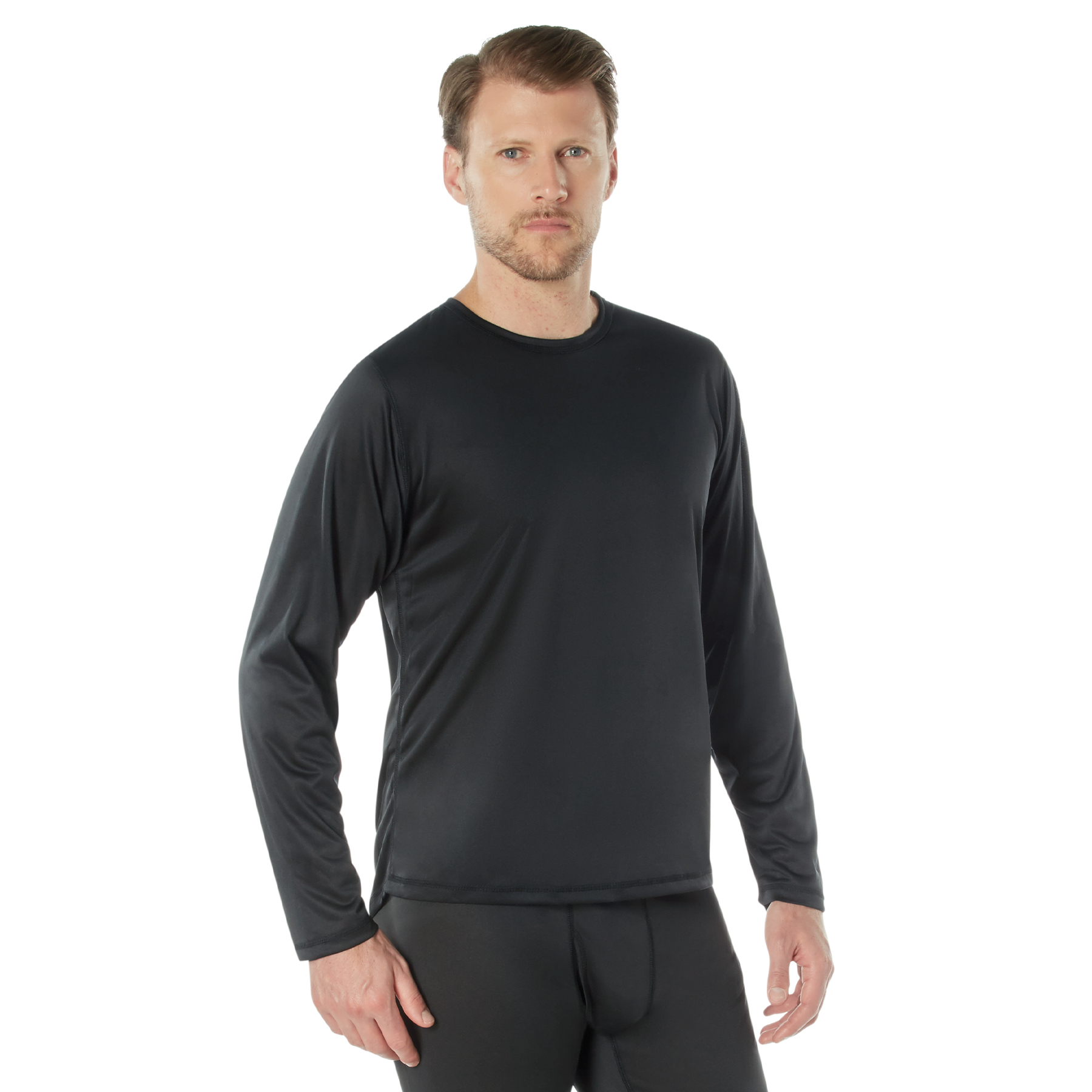 Rothco Gen III Silk Weight Underwear Top - Black, X-Large