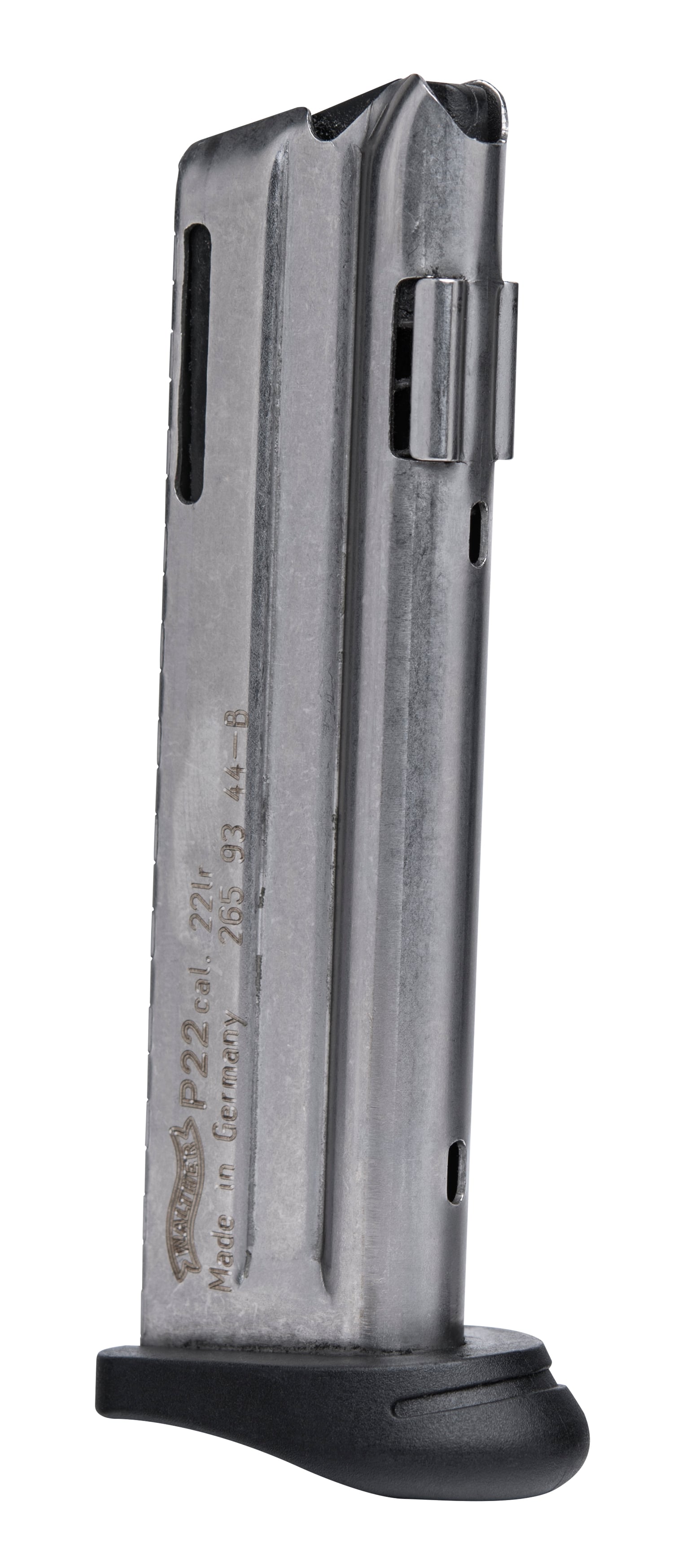 P22 Q .22LR 10rd Nickel Plated with Finger Rest 512604