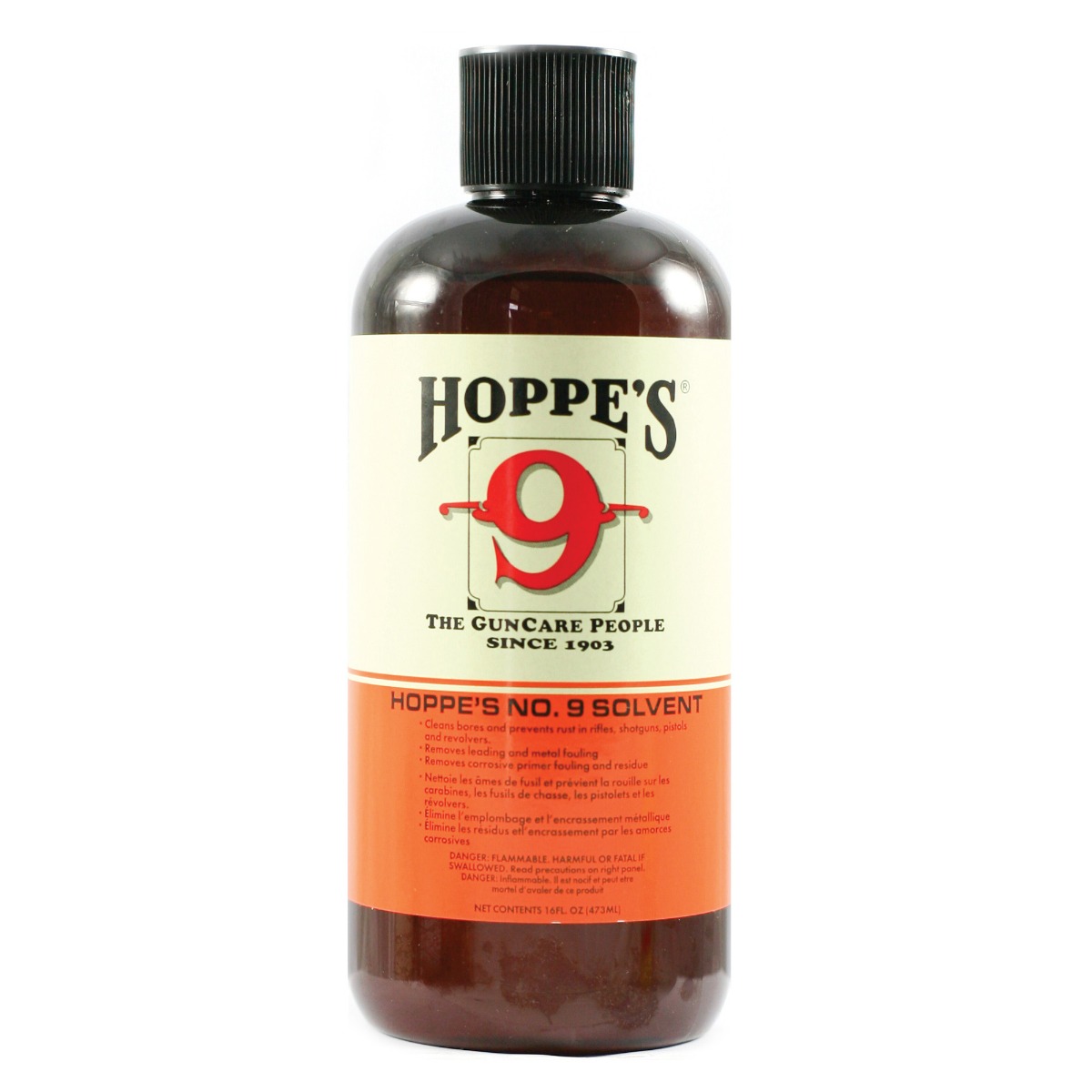 Hoppes No.9 Nitro Powder Solvent Gun Bore Cleaner, Pint - 916