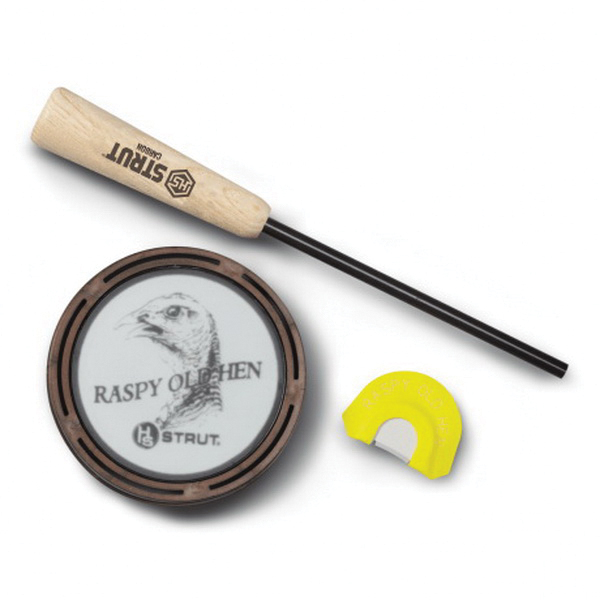 Hunter's Specialties H.S Strut Raspy Old Hen Double Reed Wild Turkey Call - 07011