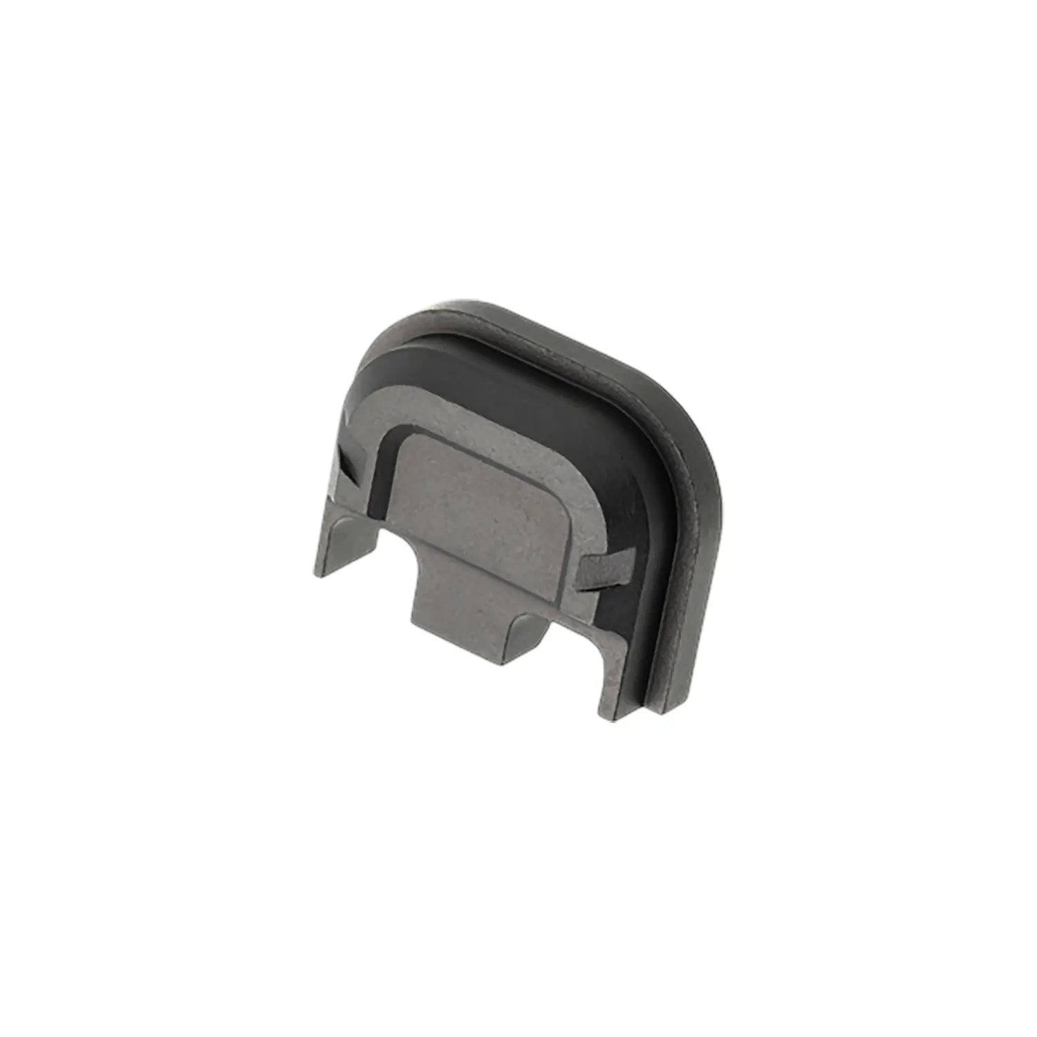 Tyrant CNC TDG5SPBLACK Slide Cover Plate Chevron Design Glock Gen5 Black Aluminum