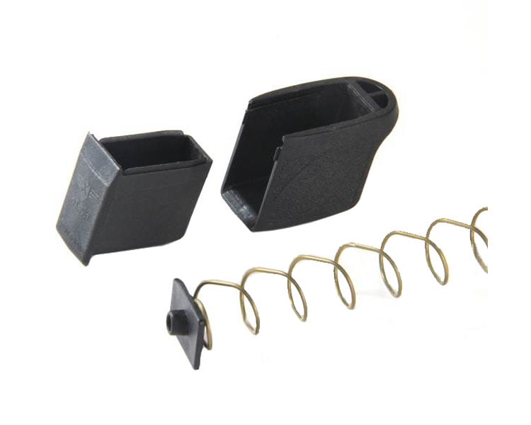 Xtech Tactical MTX Plus 5 Magazine Extender w/ Spring for Full Size M&P9