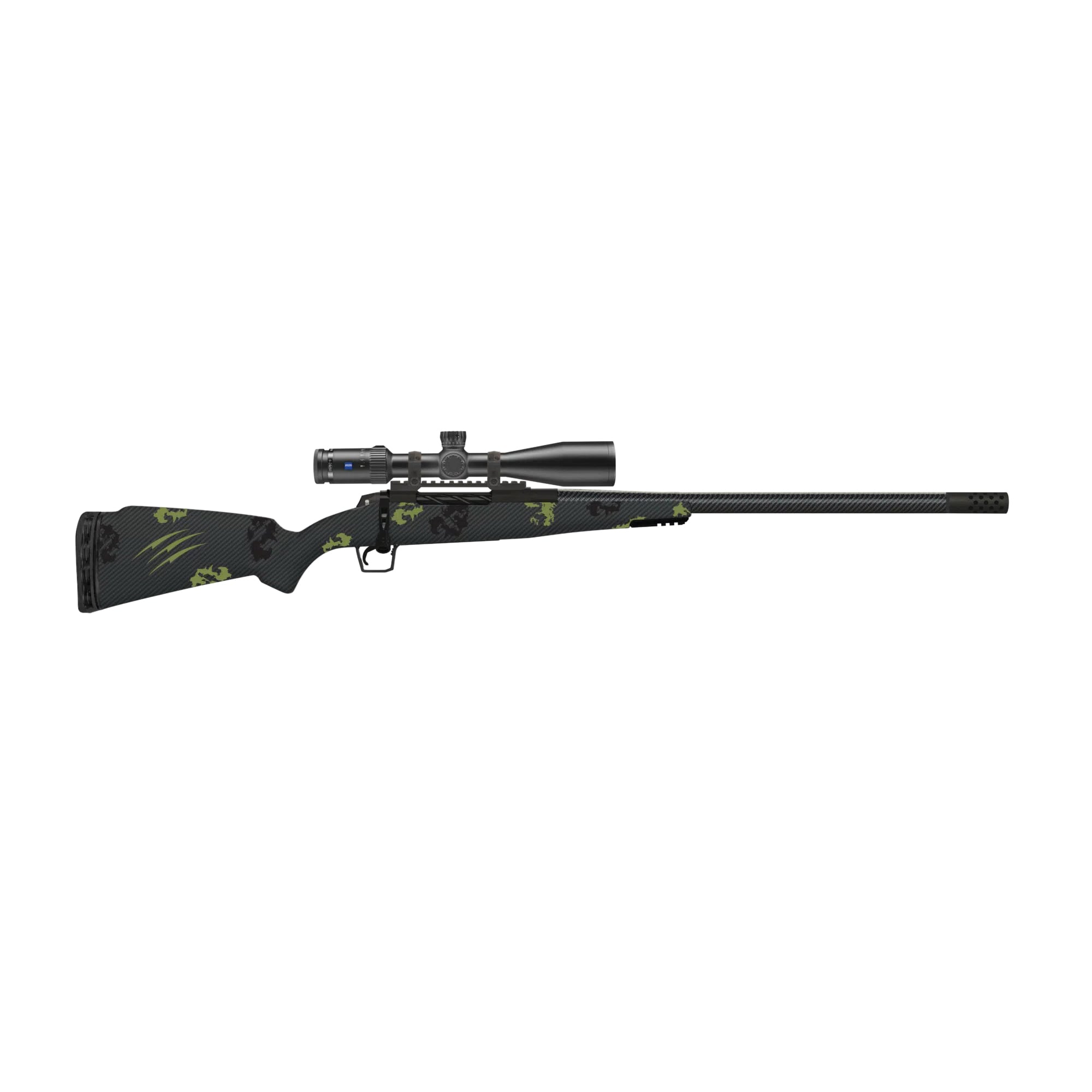 Fierce Firearms CT Rogue .308 Win Bolt Action Rifle, Forest Camo - TROG308WIN22BF