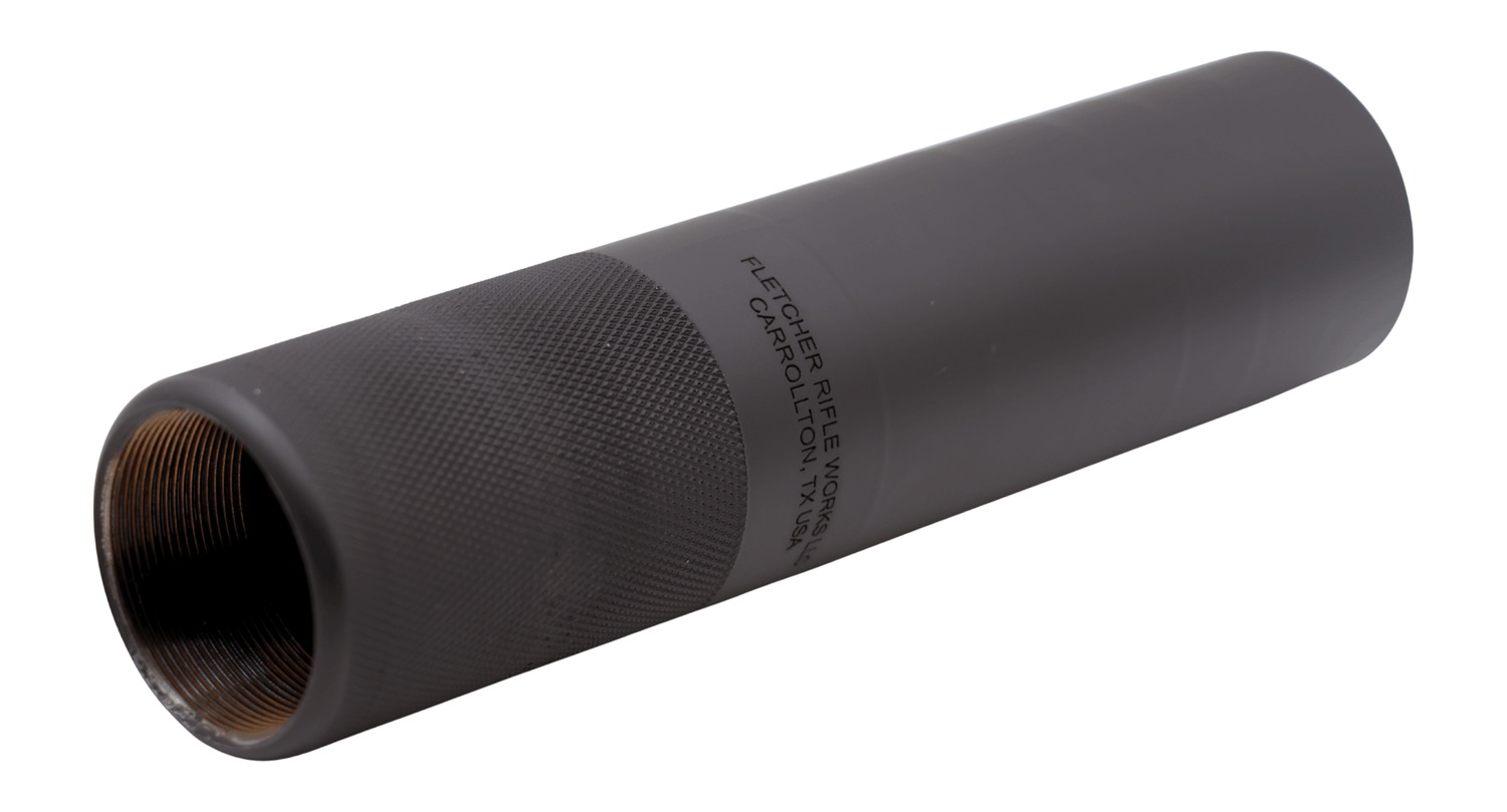Fletcher Rifle Works Permian 30 Cal Black Titanium Silencer