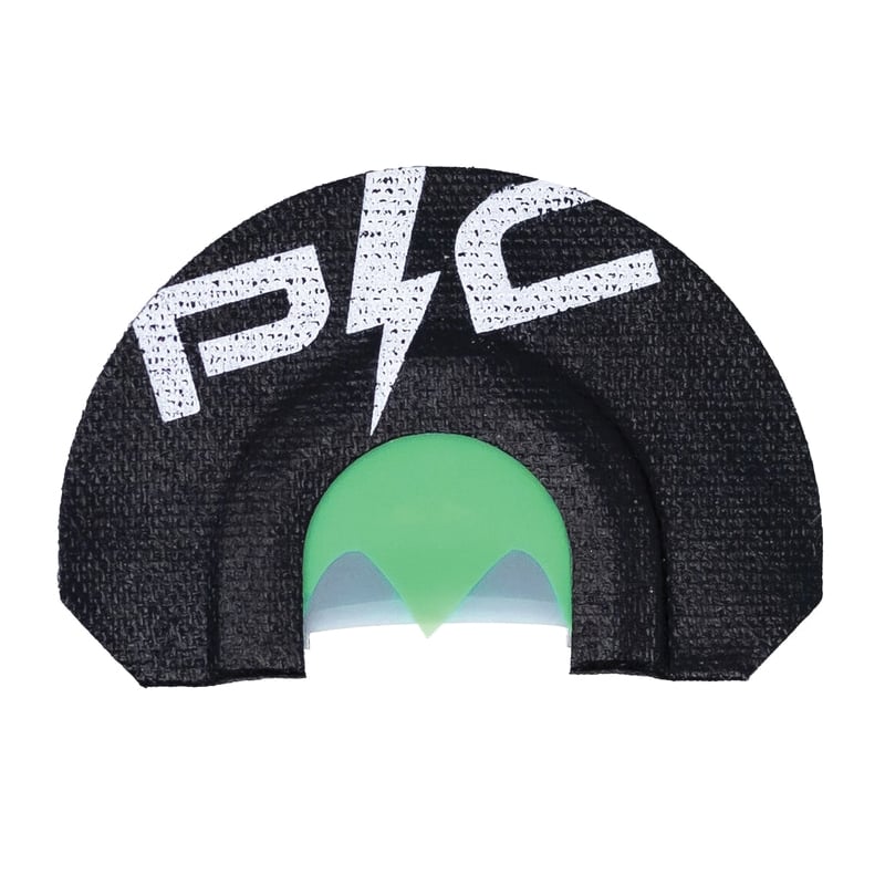 Power Calls Beau Brooks Signature Turkey Batwing Diaphragm Call, Black/Green