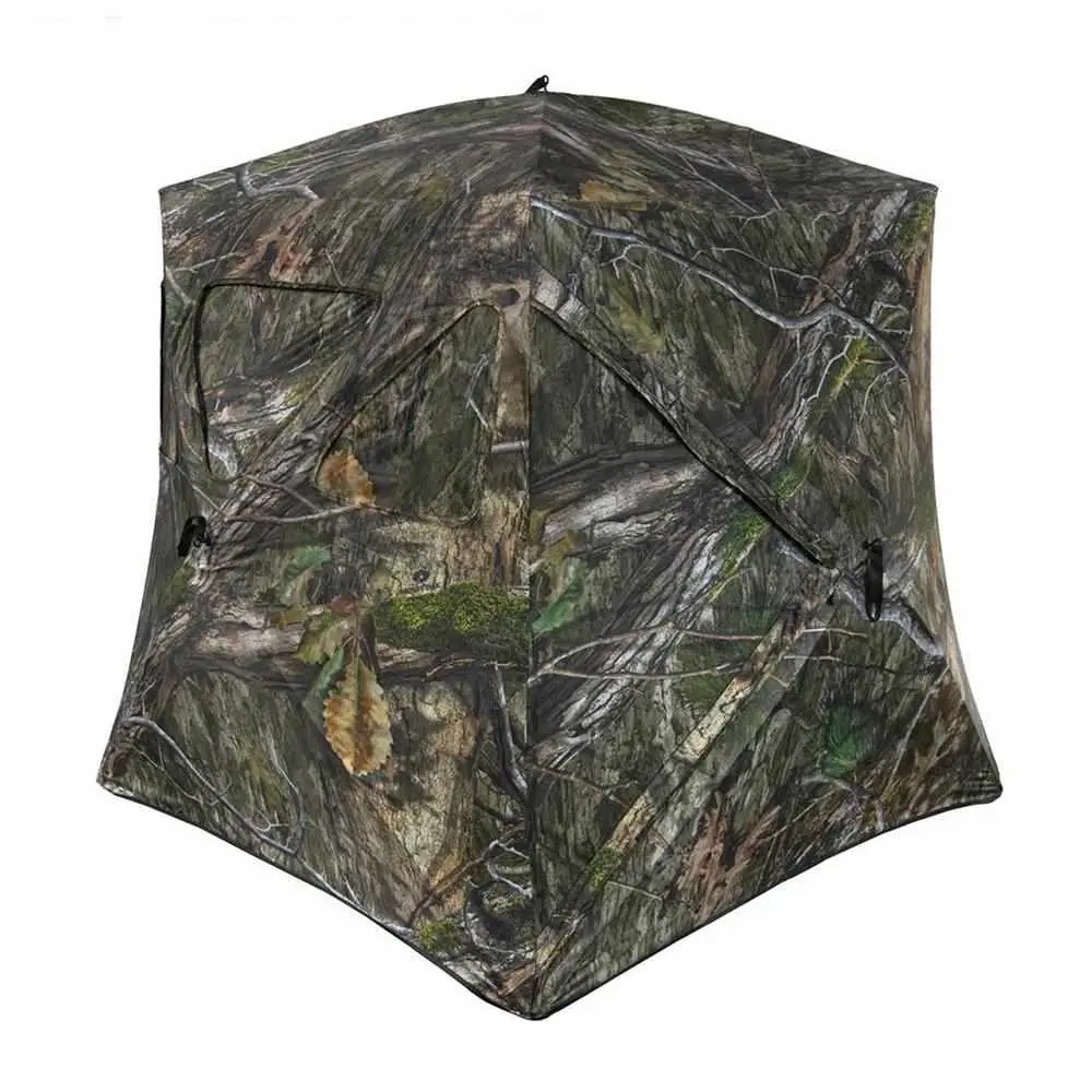Ameristep Care Taker Run Gun Wide Bottom Ground Blind Mossy Oak Country DNA XL