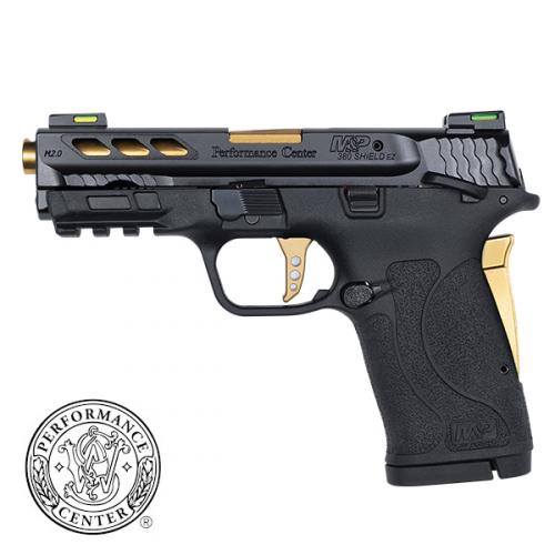 Smith Wesson M PC .380 ACP Ported Gold Pistol