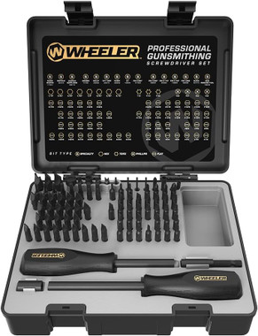 Wheeler 89-Piece Professional Gunsmithing Screwdriver Set