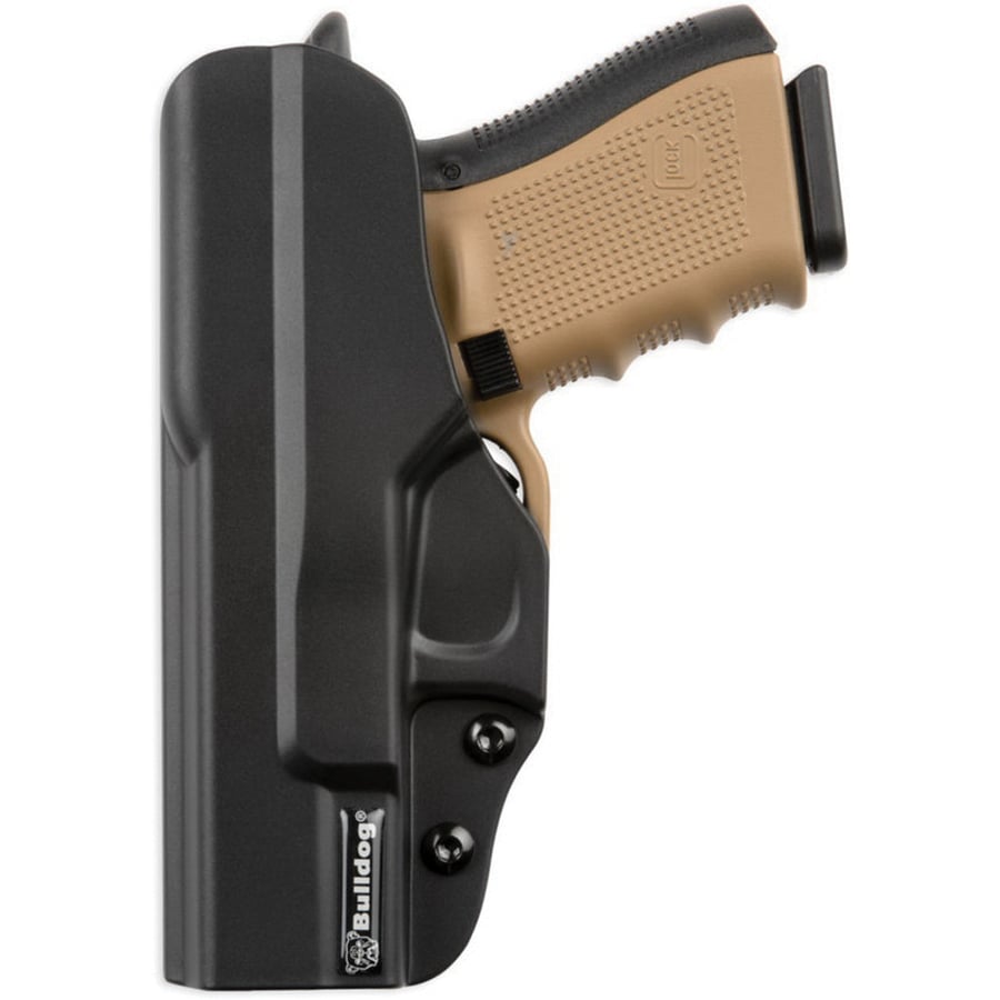 Bulldog Cases Inside Pants Right Hand Ruger LC380 IWB Holster w/ Metal Clip, Black - PIPLC380